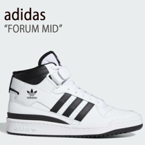 adidas アディダス スニーカー FORUM MID フォーラム ミッド ホワイト ブラック FY7939 