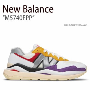 New Balance ニューバランス スニーカー 5740 M5740FPP マルチ ホワイト オレンジ 