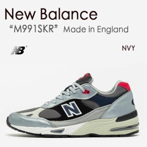 New Balance ニューバランス スニーカー 991 ENGLAND  イングランド製 M991SKR シルバー ネイビー Silver Navy 