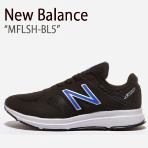 New Balance ニューバランス スニーカー M FLASH ブラック ブルー  MFLSH-BL5