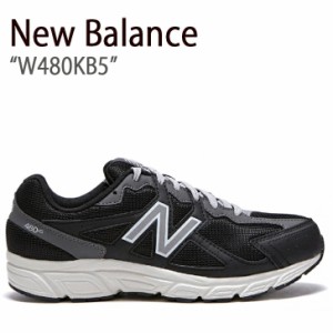 New Balance ニューバランス スニーカー W480KB5 ブラック    FLNBBA1U12