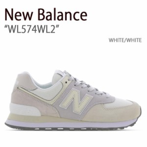 New Balance ニューバランス スニーカー 574 WL574WL2 ホワイト ホワイト 