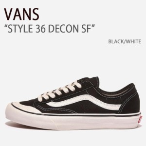 VANS スニーカー STYLE 36 DECON SF BLACK WHITE VN0A3MVL225