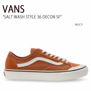 VANS スニーカー SALT WASH STYLE 36 DECON SF MULTI VN0A5HYRB991