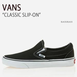 VANS スニーカー CLASSIC SLIP-ON BLACK スリッポン VN-0EYEBLK