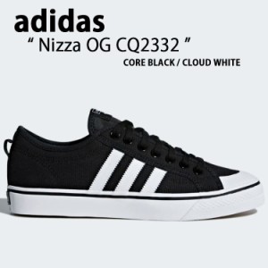 adidas アディダス スニーカー Nizza OG ニッツァ オリジナル CQ2332 CORE BLACK CLOUD WHITE 