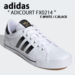 adidas アディダス スニーカー ADICOURT アデイコート WHITE BLACK FX0214