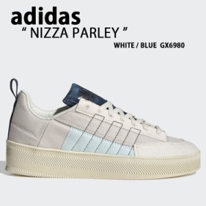adidas アディダス スニーカー NIZZA PARLEY ニッツァ パーレイ WHITE BLUE GX6980
