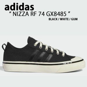 adidas アディダス スニーカー NIZZA RF 74 ニッツァ BLACK WHITE GUM GX8485 