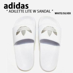 adidas アディダス サンダル スリッパ ADILETTE LITE W アディレッタ ライト WHITE SILVER GZ6197