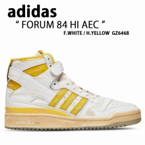 adidas アディダス スニーカー Forum 84 HI AEC フォーラムハイ ハイカット 84年 GZ6468 WHITE YELLOW
