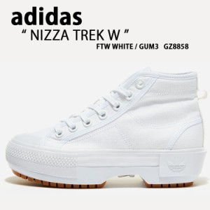 adidas アディダス スニーカー NIZZA TREK W ニッツァ トレック ハイカット WHITE GZ8858 
