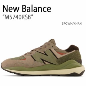 New Balance ニューバランス スニーカー 574 BROWN KHAKI ブラウン カーキ M5740RSB 