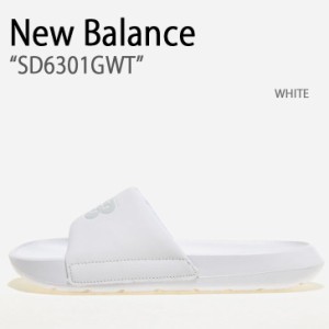New Balance ニューバランス サンダル 6301 WHITE ホワイト   SD6301GWTT