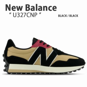 New Balance ニューバランス スニーカー 327 BLACK ブラック U327CNP BEIGE RED ベージュ レッド シューズ  