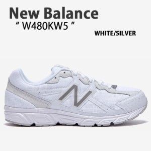 New Balance ニューバランス スニーカー W480KW5 WHITE SILVER ホワイト シルバー W480