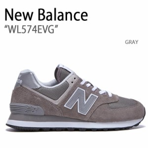 New Balance ニューバランス スニーカー 574 GRAY グレー WL574EVG  