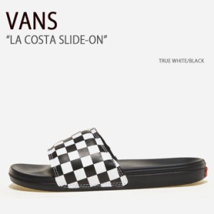 VANS サンダル LA COSTA SLIDE-ON TRUE WHITE BLACK VN0A5HF527I