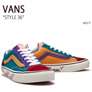 VANS スニーカー STYLE 36 MULTI スタイル36 マルチカラー VN0A54F66T6