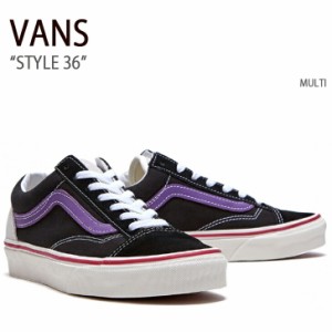 VANS スニーカー STYLE 36 MULTI スタイル36 マルチカラー VN0A5FBM2TX