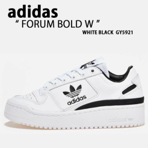 adidas アディダス スニーカー FORUM BOLD W GY5921 フォーラム ボールド WHITE BLACK 厚底 