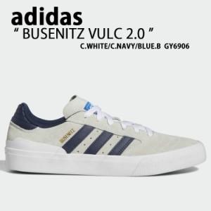 adidas アディダス スニーカー Busenitz Vulc 2.0 GY6906 ブセニッツ バルク WHITE NAVY BLUE 