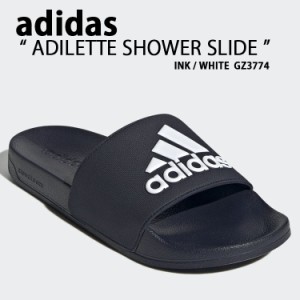 adidas アディダス サンダル スリッパ ADILETTE SHOWER SLIDE GW9719 INK WHITE 