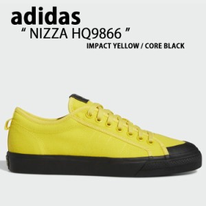 adidas アディダス スニーカー NIZZA HQ9866 ニッツァ YELLOW BLACK 