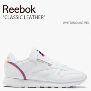 REEBOK リーボック スニーカー CLASSIC LEATHER EG5975 クラシック レザー WHITE RADIANT RED ホワイト ラディアントレッド シューズ メ