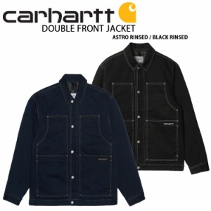 CARHARTT カーハート カバーオール DOUBLE FRONT JACKET ダブルフロント ジャケット デニムジャケット デニム ブラック ネイビー メンズ 
