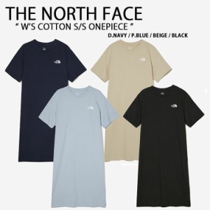 THE NORTH FACE ノースフェイス レディース ワンピース W’S COTTON S/S ONEPIECE NT7ZN32A/B/C/D