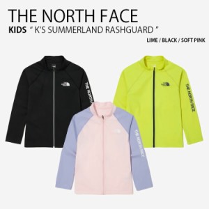 THE NORTH FACE ノースフェイス キッズ ラッシュガード K’S SUMMERLAND RASHGUARD NJ5JN04S/T/U