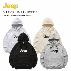 Jeep ジープ パーカー CLASSIC BIG JEEP HOOD クラシック ビッグ ジープ フード フーディ 長袖 プルオーバー ロゴ JN5THU003