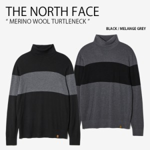 THE NORTH FACE ノースフェイス ロンT MERINO WOOL TURTLENECK メリノ ウール タートルネック ティーシャツ 長袖 NT7XN50A/B