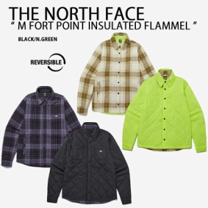 THE NORTH FACE ノースフェイス キルティングジャケット ネルシャツ M FORT POINT INSULATED FLANNEL フランネル NJ3NP00A/B