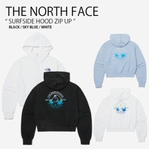 THE NORTH FACE ノースフェイス パーカー SURFSIDE HOOD ZIP UP ジップアップ ジャケット フーディ クロップ丈 ロゴ NJ5JP07J/K/L