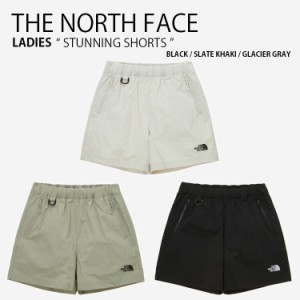 THE NORTH FACE ノースフェイス レディース ショートパンツ STUNNING SHORTS ショーツ パンツ 半ズボン ロゴ 女性用 NS6NP03A/B/C
