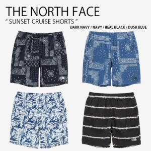 THE NORTH FACE ノースフェイス ショートパンツ SUNSET CRUISE SHORTS ショーツ パンツ ペイズリー柄 メンズ レディース NS6NP16A/B/C/D