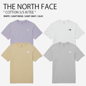 THE NORTH FACE ノースフェイス Tシャツ COTTON S/S R/TEE コットン ティーシャツ 半袖 ロゴ メンズ レディース NT7UP00J/K/L/M