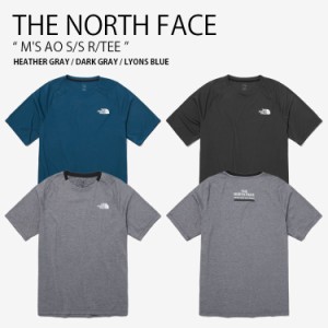 THE NORTH FACE ノースフェイス Tシャツ M’S AO S/S R/TEE ラウンドネック ティーシャツ 半袖 ロゴ メンズ レディース NT7UP03A/B/C