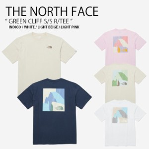 THE NORTH FACE ノースフェイス Tシャツ GREEN CLIFF S/S R/TEE ショートスリーブ ティーシャツ 半袖 メンズ レディース NT7UP10J/K/L/M