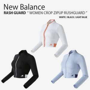 New Balance ニューバランス レディース ラッシュガード WOMEN CROP ZIPUP RUSHGUARD ジップアップ 長袖 スイムウェア 女性用 NBMDD3W612