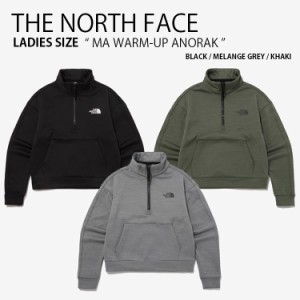 THE NORTH FACE ノースフェイス レディース スウェット MA WARM-UP ANORAK アノラック ジャケット ハーフジップ 女性用 NA4FP50A/B/C