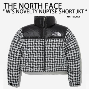 THE NORTH FACE ノースフェイス レディース ダウンジャケット W’S NOVELTY NUPTSE SHORT JACKET 千鳥格子 ショートダウン NJ1DP98A