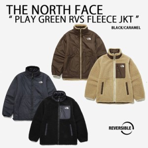 THE NORTH FACE ノースフェイス フリース PLAY GREEN RVS FLEECE JACKET リバーシブルジャケット ボア リバーシブルフリース NJ4FP54A/B