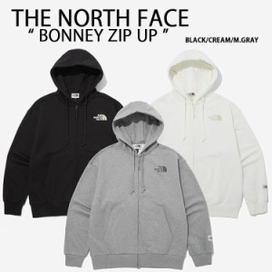 THE NORTH FACE ノースフェイス パーカー BONNEY ZIP UP フルジップパーカー スウェットパーカー フーディー ダブルジッパー NJ5JP51K/J/