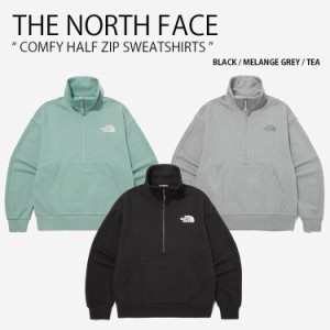 THE NORTH FACE ノースフェイス スウェット COMFY HALF ZIP SWEATSHIRTS ハーフジップ スウェットシャツ メンズ レディース NM5MP52J/K/L