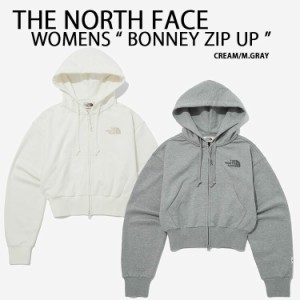 THE NORTH FACE ノースフェイス レディース パーカー BONNEY ZIP UP クロップ丈 クロップ フルジップパーカー ダブルジッパー NJ5JP51J/L