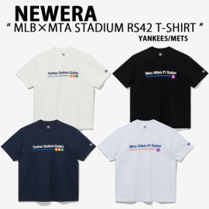 NEWERA ニューエラ Tシャツ サブウェイシリーズ AP MTA MLB RS42 YANKEE STADIUM ヤンキースタジアム WILLETS PT 地下鉄シリーズ