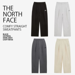 THE NORTH FACE ノースフェイス ワイドパンツ COMFY STRAIGHT SWEATPANTS スウェットパンツ 長ズボン メンズ レディース NP6KP06J/K/L/M